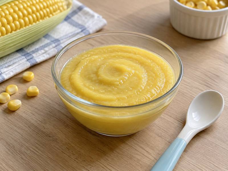 Illustration of Corn puree